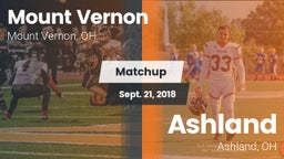 Matchup: Mount Vernon High vs. Ashland  2018