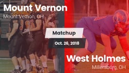Matchup: Mount Vernon High vs. West Holmes  2018