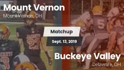 Matchup: Mount Vernon High vs. Buckeye Valley  2019