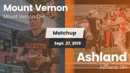 Matchup: Mount Vernon High vs. Ashland  2019
