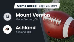 Recap: Mount Vernon  vs. Ashland  2019