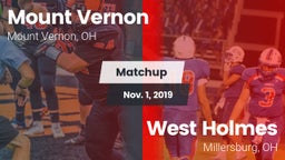 Matchup: Mount Vernon High vs. West Holmes  2019