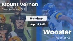 Matchup: Mount Vernon High vs. Wooster  2020