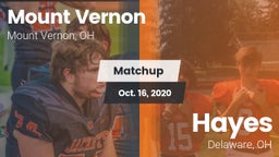 Matchup: Mount Vernon High vs. Hayes  2020