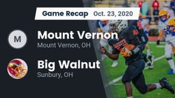 Recap: Mount Vernon  vs. Big Walnut 2020