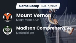 Recap: Mount Vernon  vs. Madison Comprehensive  2022