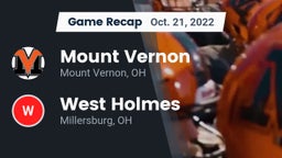 Recap: Mount Vernon  vs. West Holmes  2022