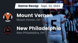 Recap: Mount Vernon  vs. New Philadelphia  2023