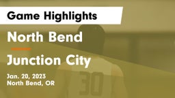 North Bend  vs Junction City  Game Highlights - Jan. 20, 2023