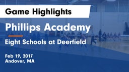 Phillips Academy  vs Eight Schools at Deerfield Game Highlights - Feb 19, 2017