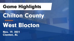 Chilton County  vs West Blocton  Game Highlights - Nov. 19, 2021