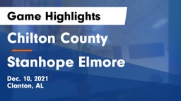 Chilton County  vs Stanhope Elmore  Game Highlights - Dec. 10, 2021