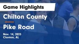 Chilton County  vs Pike Road  Game Highlights - Nov. 14, 2023