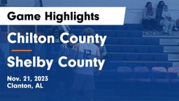 Chilton County  vs Shelby County  Game Highlights - Nov. 21, 2023