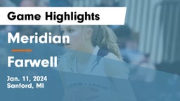 Meridian  vs Farwell  Game Highlights - Jan. 11, 2024