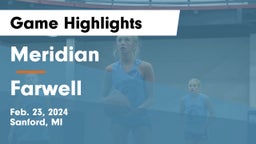 Meridian  vs Farwell  Game Highlights - Feb. 23, 2024