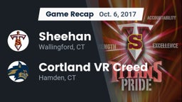 Recap: Sheehan  vs. Cortland VR Creed  2017