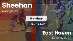 Matchup: Sheehan  vs. East Haven  2017