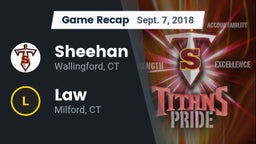 Recap: Sheehan  vs. Law  2018