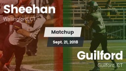 Matchup: Sheehan  vs. Guilford  2018