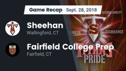 Recap: Sheehan  vs. Fairfield College Prep  2018