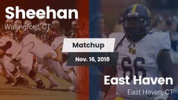 Matchup: Sheehan  vs. East Haven  2018