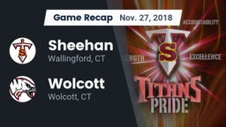Recap: Sheehan  vs. Wolcott  2018