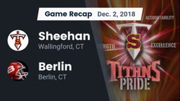 Recap: Sheehan  vs. Berlin  2018
