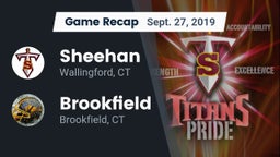 Recap: Sheehan  vs. Brookfield  2019
