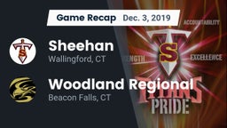 Recap: Sheehan  vs. Woodland Regional 2019