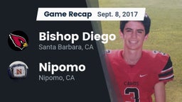 Recap: Bishop Diego  vs. Nipomo  2017