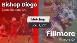 Matchup: Bishop Diego High vs. Fillmore  2017