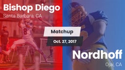 Matchup: Bishop Diego High vs. Nordhoff  2017