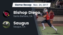 Recap: Bishop Diego  vs. Saugus  2017