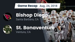 Recap: Bishop Diego  vs. St. Bonaventure  2018
