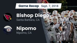Recap: Bishop Diego  vs. Nipomo  2018