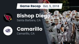 Recap: Bishop Diego  vs. Camarillo  2018