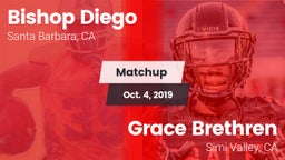 Matchup: Bishop Diego High vs. Grace Brethren  2019