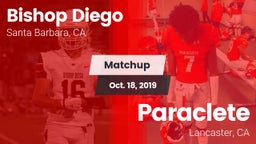 Matchup: Bishop Diego High vs. Paraclete  2019