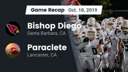 Recap: Bishop Diego  vs. Paraclete  2019