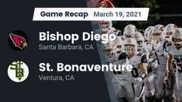 Recap: Bishop Diego  vs. St. Bonaventure  2021