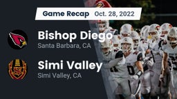 Recap: Bishop Diego  vs. Simi Valley  2022