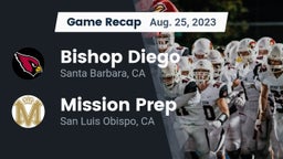 Recap: Bishop Diego  vs. Mission Prep 2023