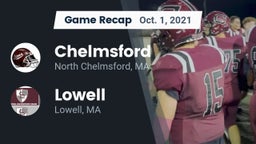 Recap: Chelmsford  vs. Lowell  2021