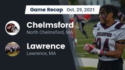 Recap: Chelmsford  vs. Lawrence  2021