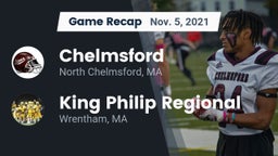 Recap: Chelmsford  vs. King Philip Regional  2021