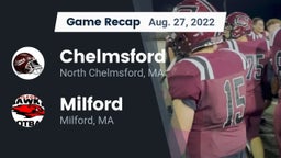 Recap: Chelmsford  vs. Milford  2022