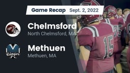 Recap: Chelmsford  vs. Methuen  2022