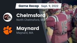 Recap: Chelmsford  vs. Maynard  2022