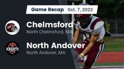 Recap: Chelmsford  vs. North Andover  2022
